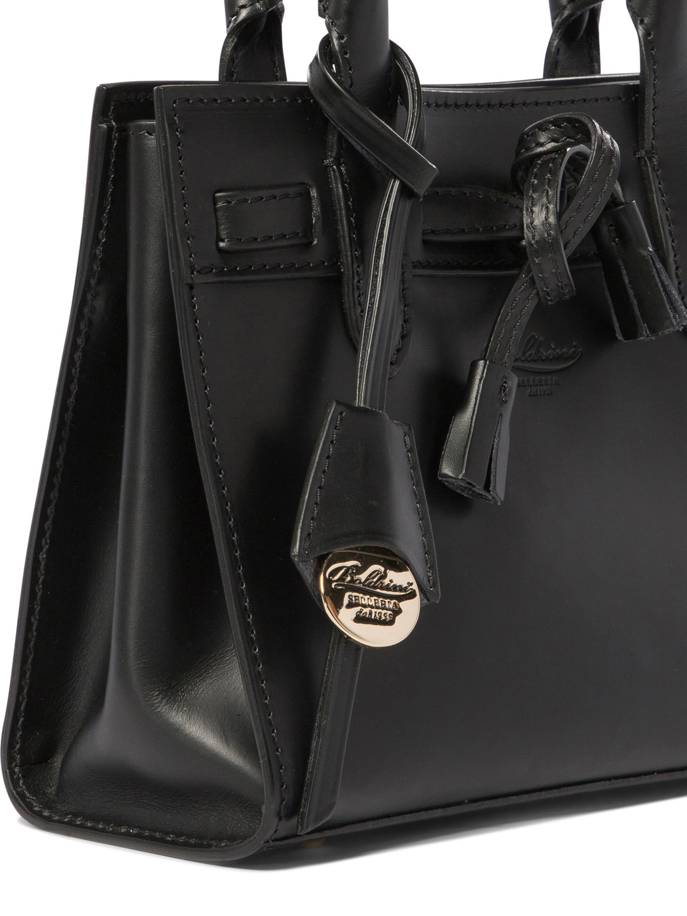 BOLDRINI SELLERIA Black   Nora handbag